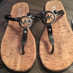 Michael Kors slip on sandals